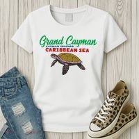 Grand Cayman Sea Turtles Women's T-Shirt thumb 3