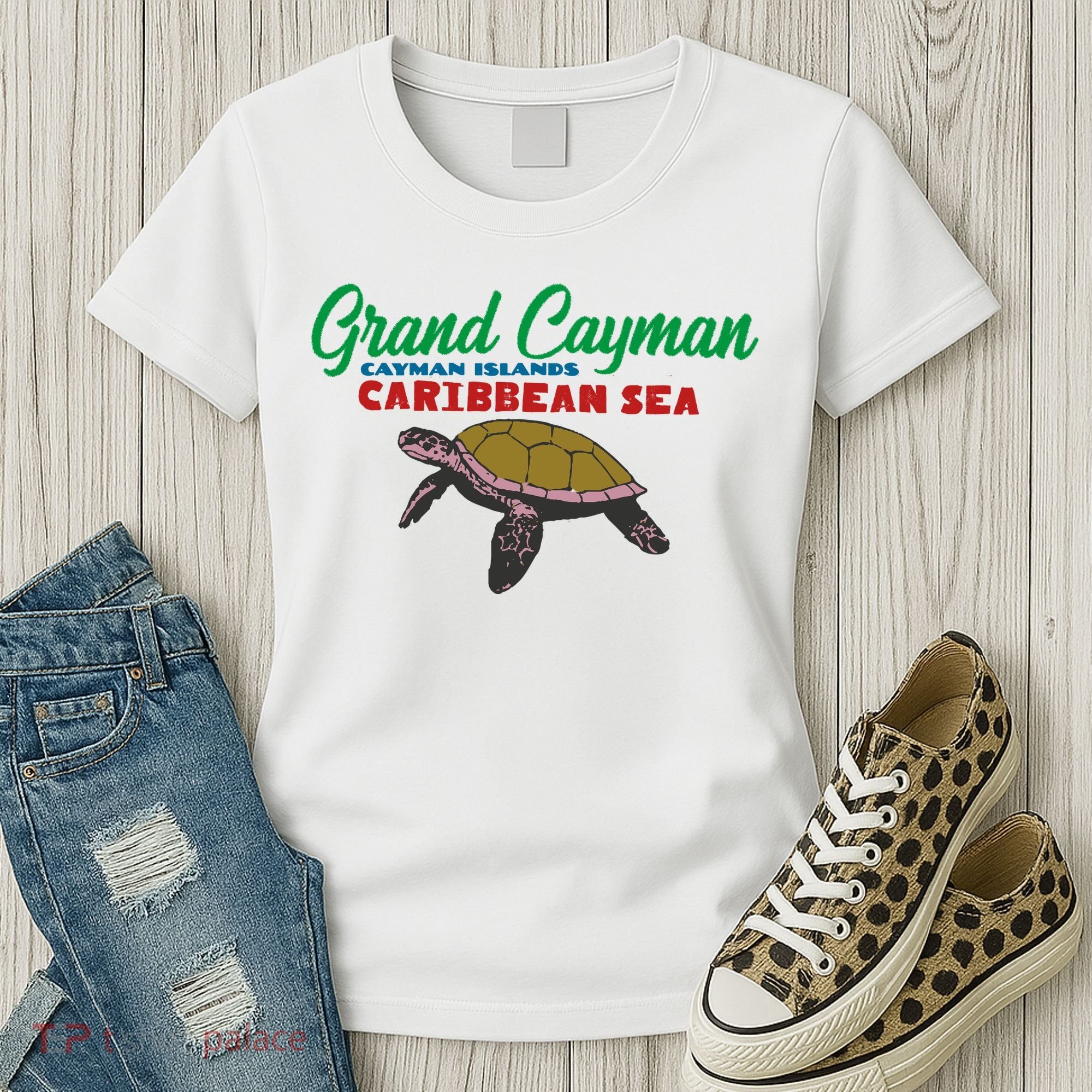 Grand Cayman Sea Turtles Women's T-Shirt