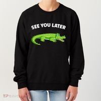 Gator Crocodile See You Later Alligator Women's Sweatshirt thumb 0