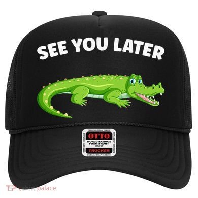 Gator Crocodile See You Later Alligator Hat