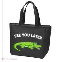 Gator Crocodile See You Later Alligator Tote Bag thumb 3