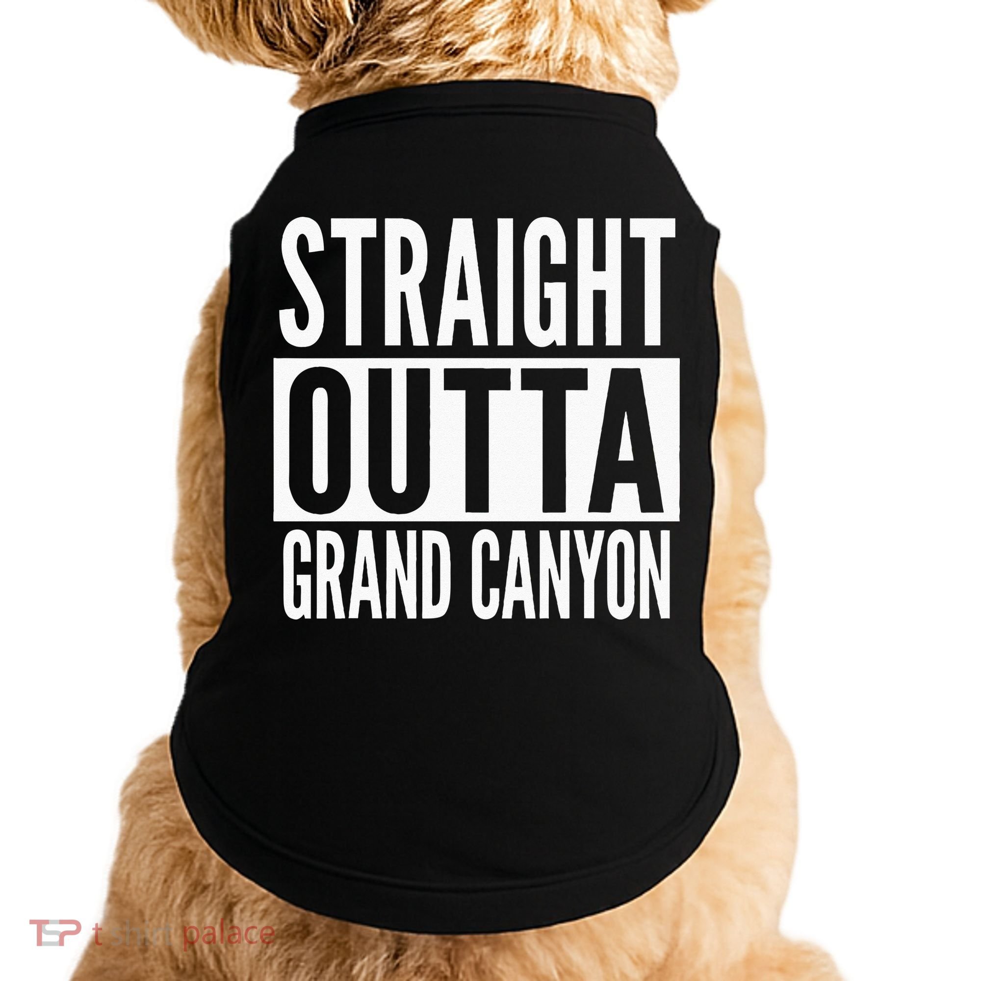 Grand Canyon Straight Outta College University Alumni Doggie Tank
