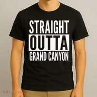 Grand Canyon Straight Outta College University Alumni T-Shirt thumb 3