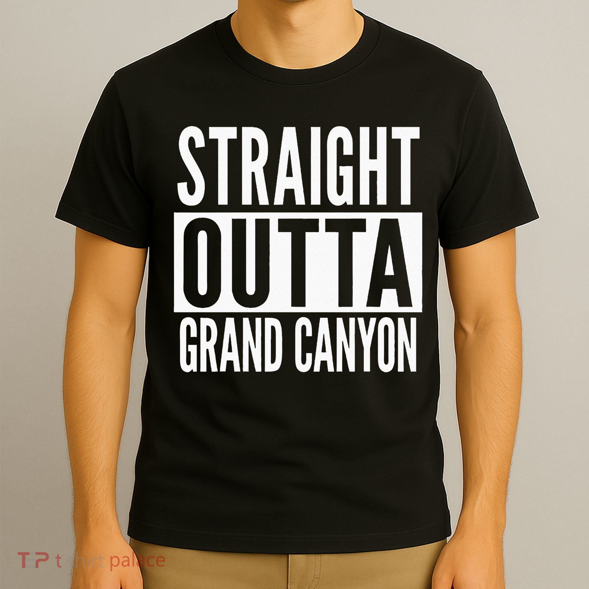 Grand Canyon Straight Outta College University Alumni T-Shirt