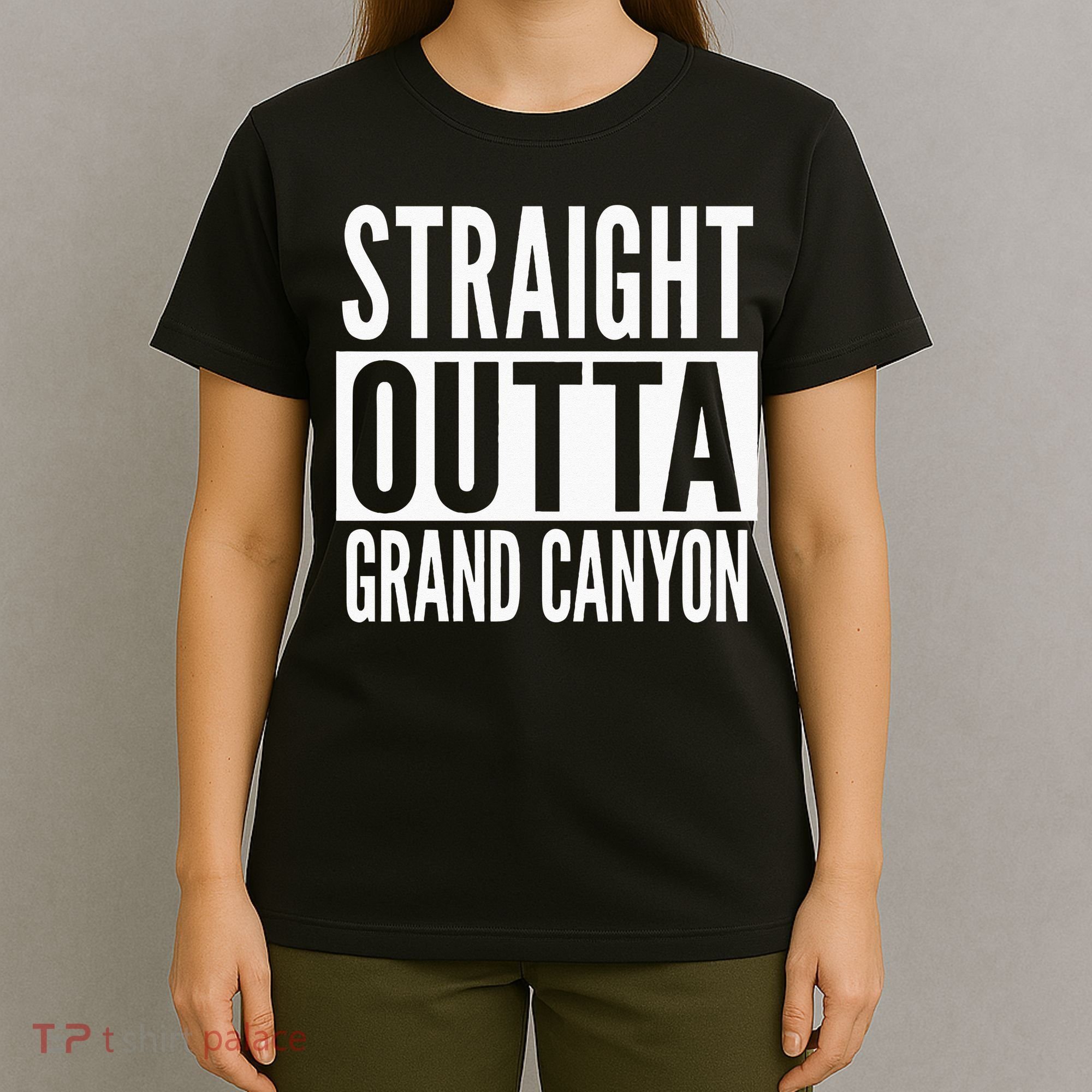 Grand Canyon Straight Outta College University Alumni T-Shirt