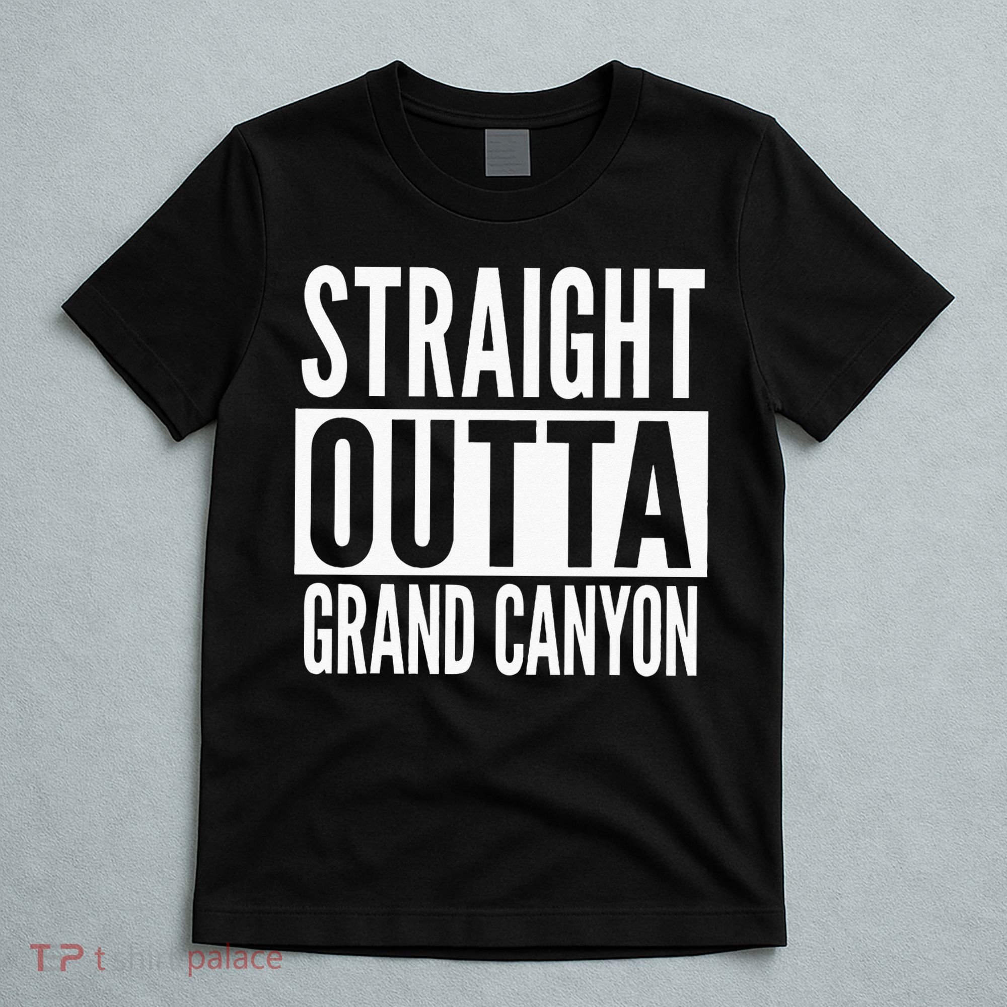 Grand Canyon Straight Outta College University Alumni T-Shirt