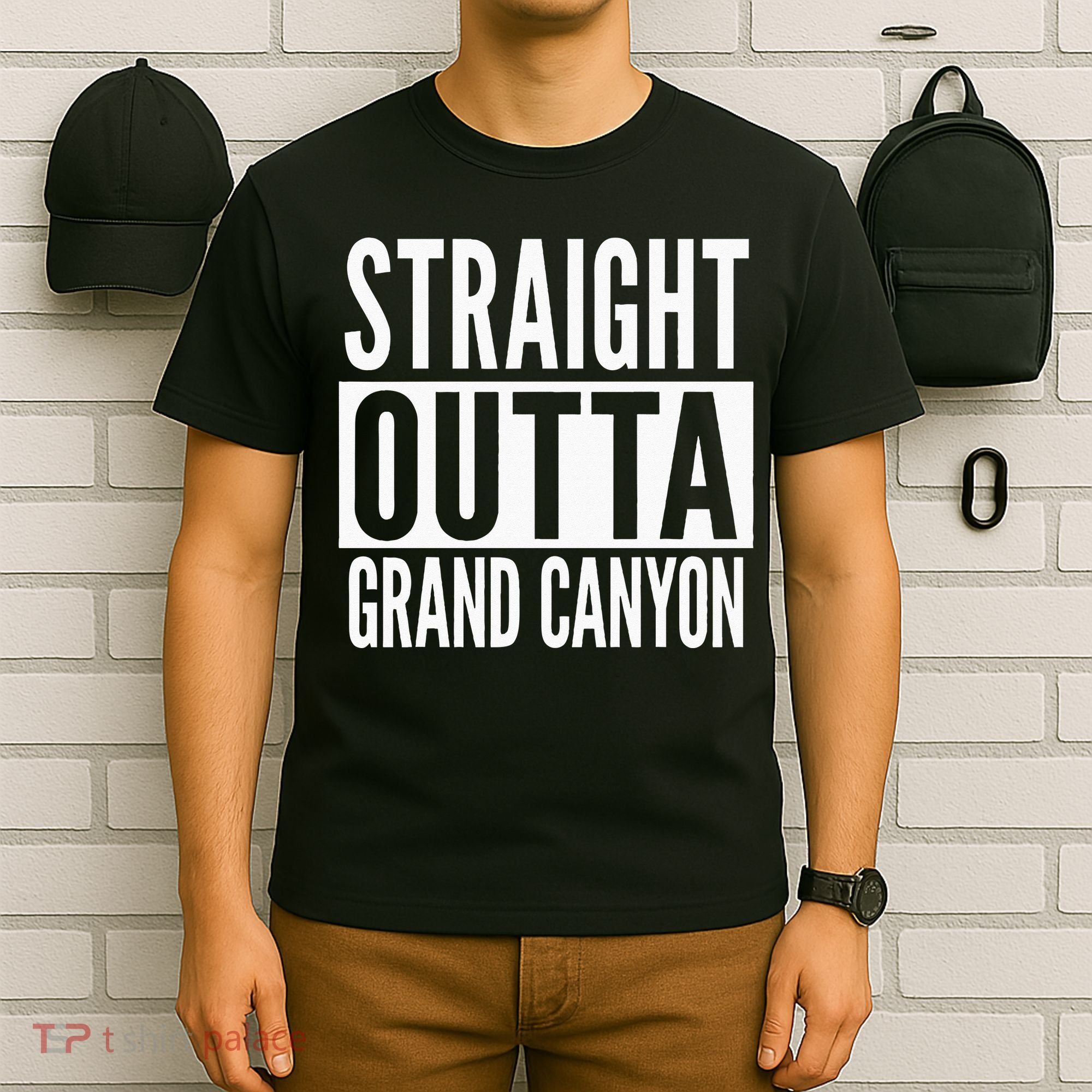 Grand Canyon Straight Outta College University Alumni T-Shirt