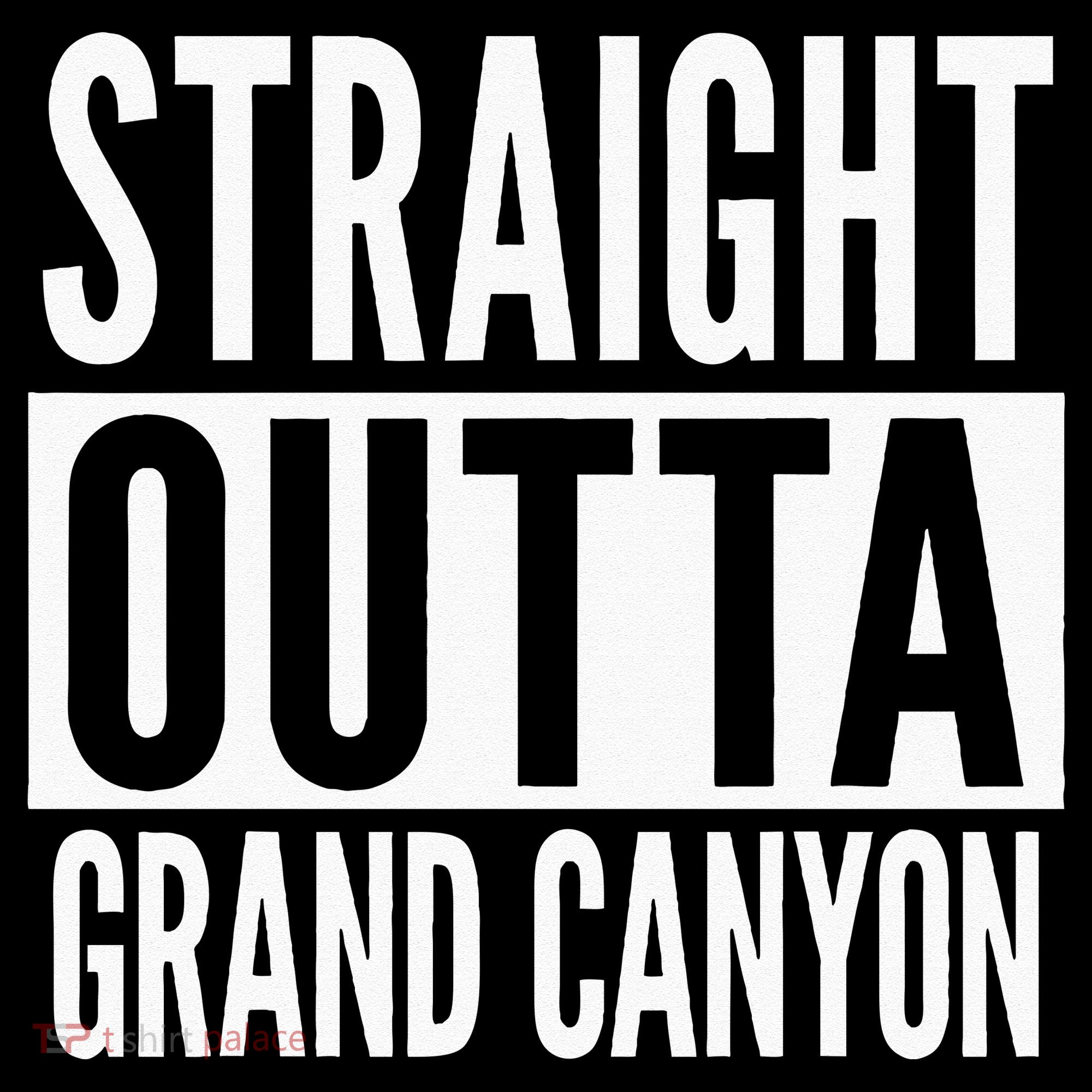Grand Canyon Straight Outta College University Alumni Mousepad