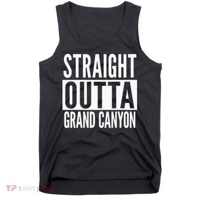 Grand Canyon Straight Outta College University Alumni Tank Top
