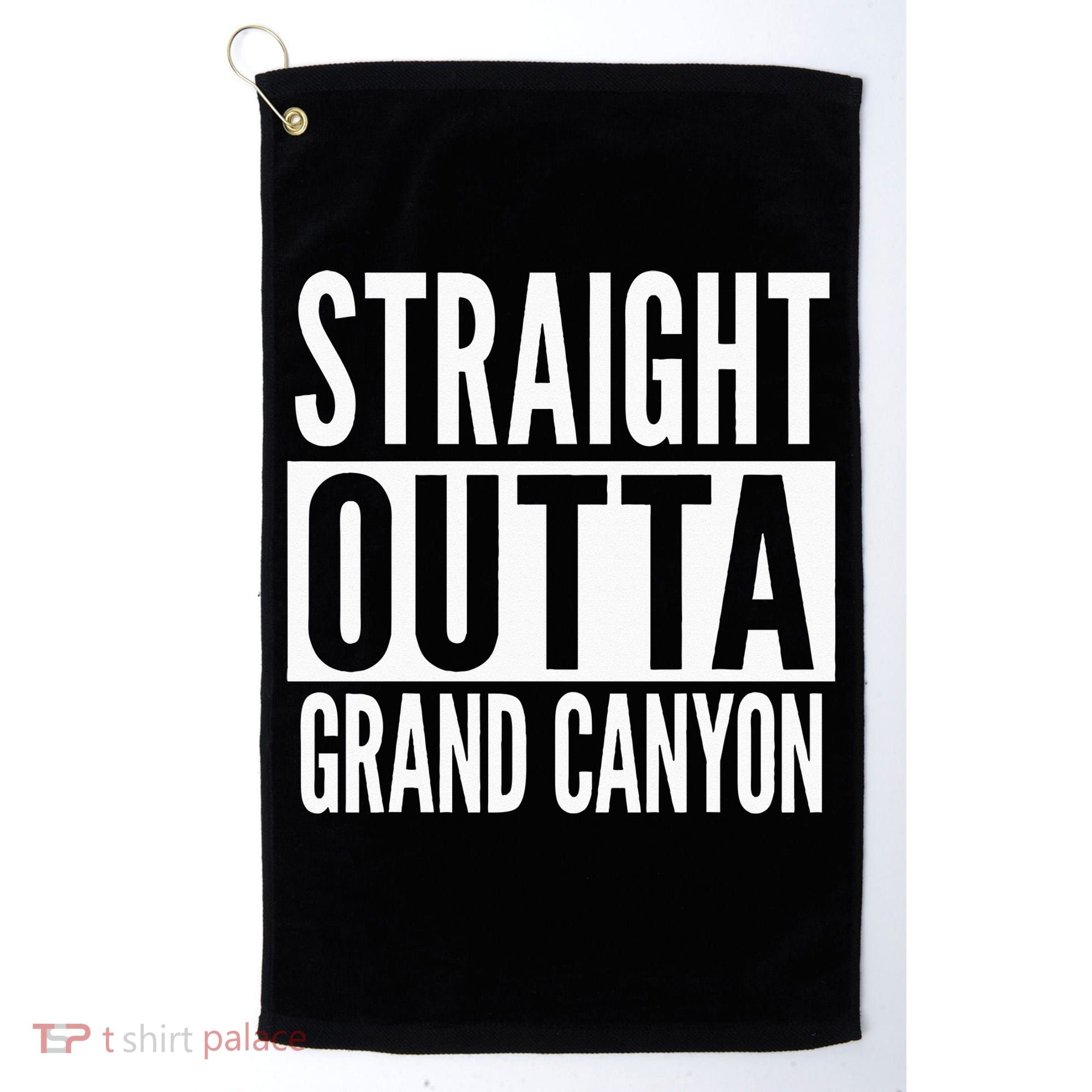 Grand Canyon Straight Outta College University Alumni Golf Towel