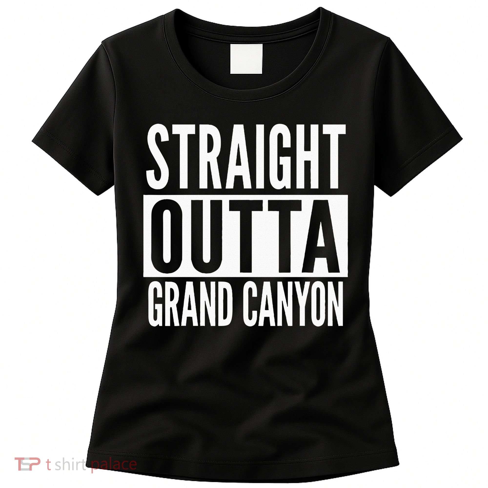 Grand Canyon Straight Outta College University Alumni Women's T-Shirt