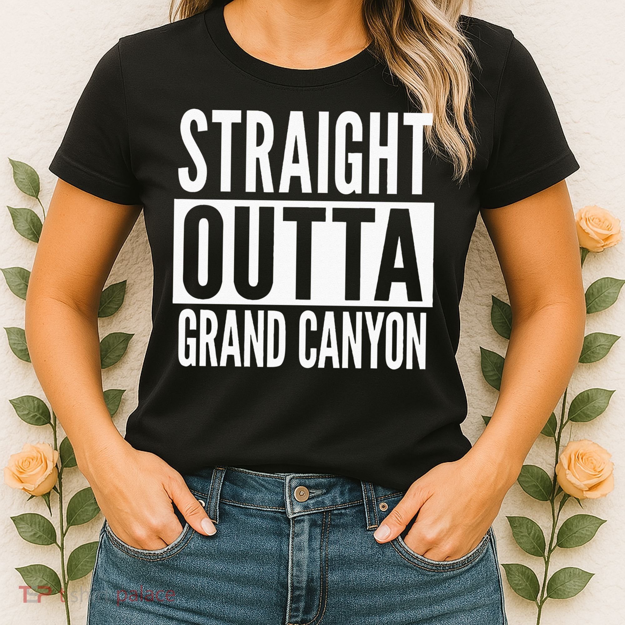 Grand Canyon Straight Outta College University Alumni Women's T-Shirt