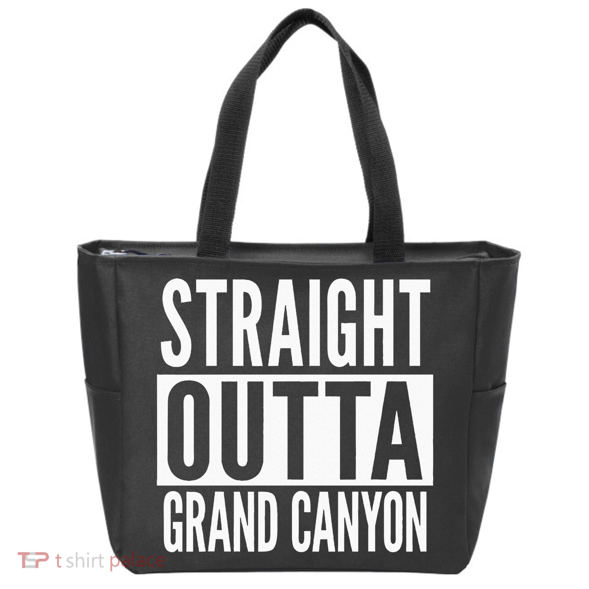 Grand Canyon Straight Outta College University Alumni Tote Bag