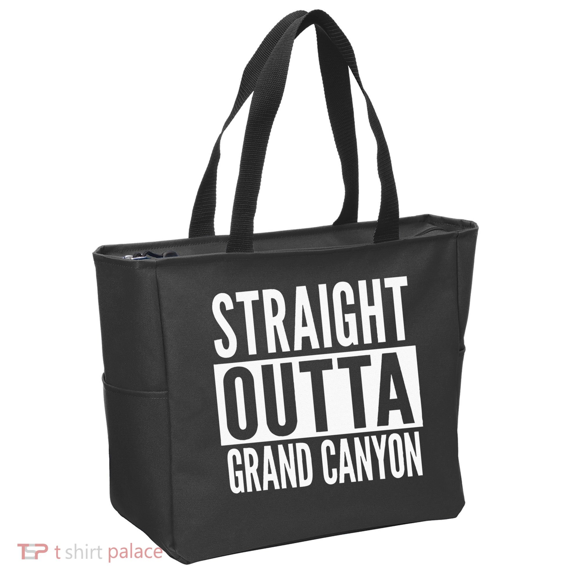 Grand Canyon Straight Outta College University Alumni Tote Bag