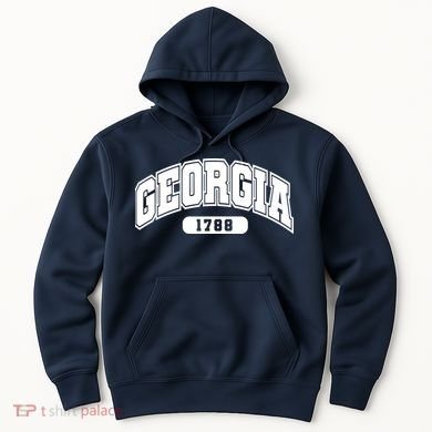 Georgia Collegiate Style 1788 Hoodie