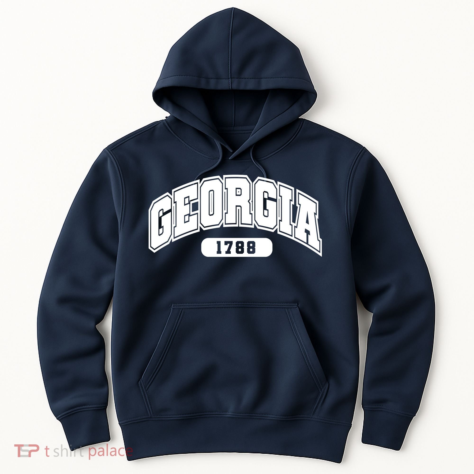 Georgia Collegiate Style 1788 Hoodie