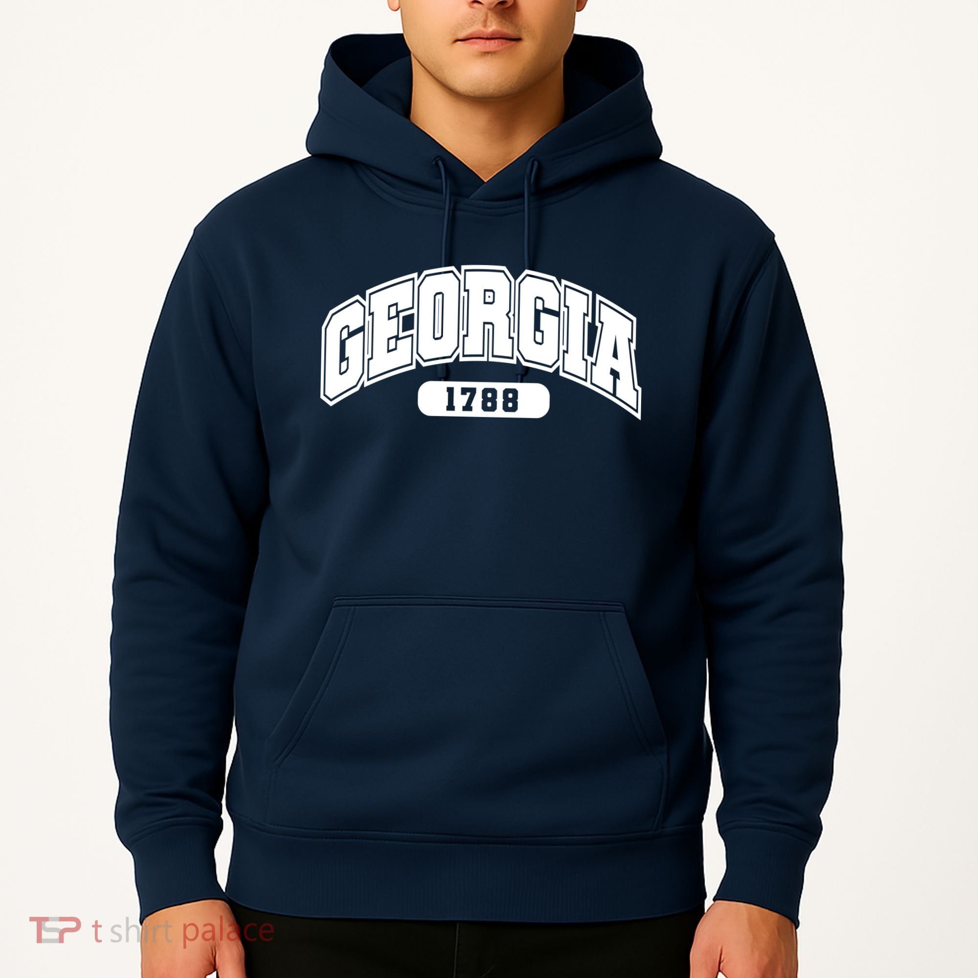 Georgia Collegiate Style 1788 Hoodie