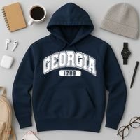 Georgia Collegiate Style 1788 Hoodie thumb 3
