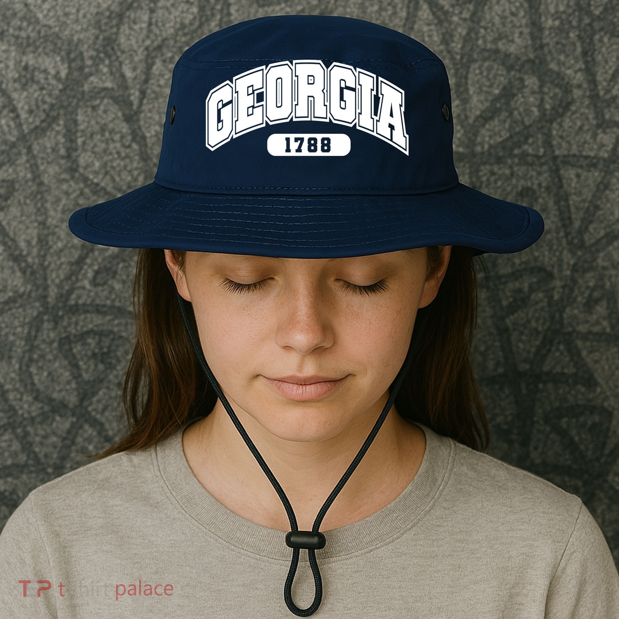 Georgia Collegiate Style 1788 Bucket Hat