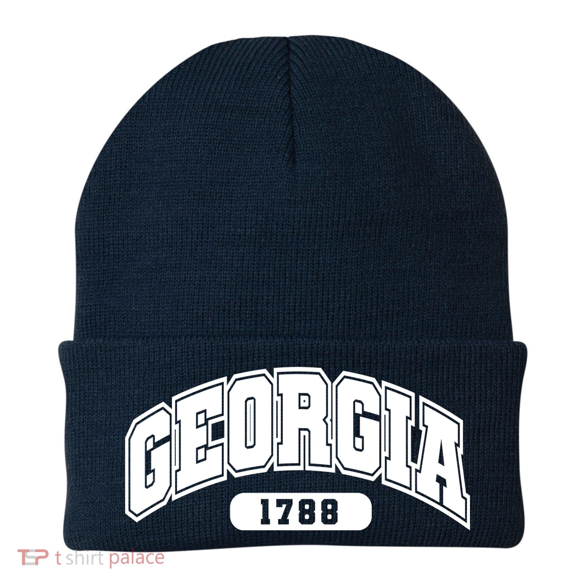 Georgia Collegiate Style 1788 Beanie