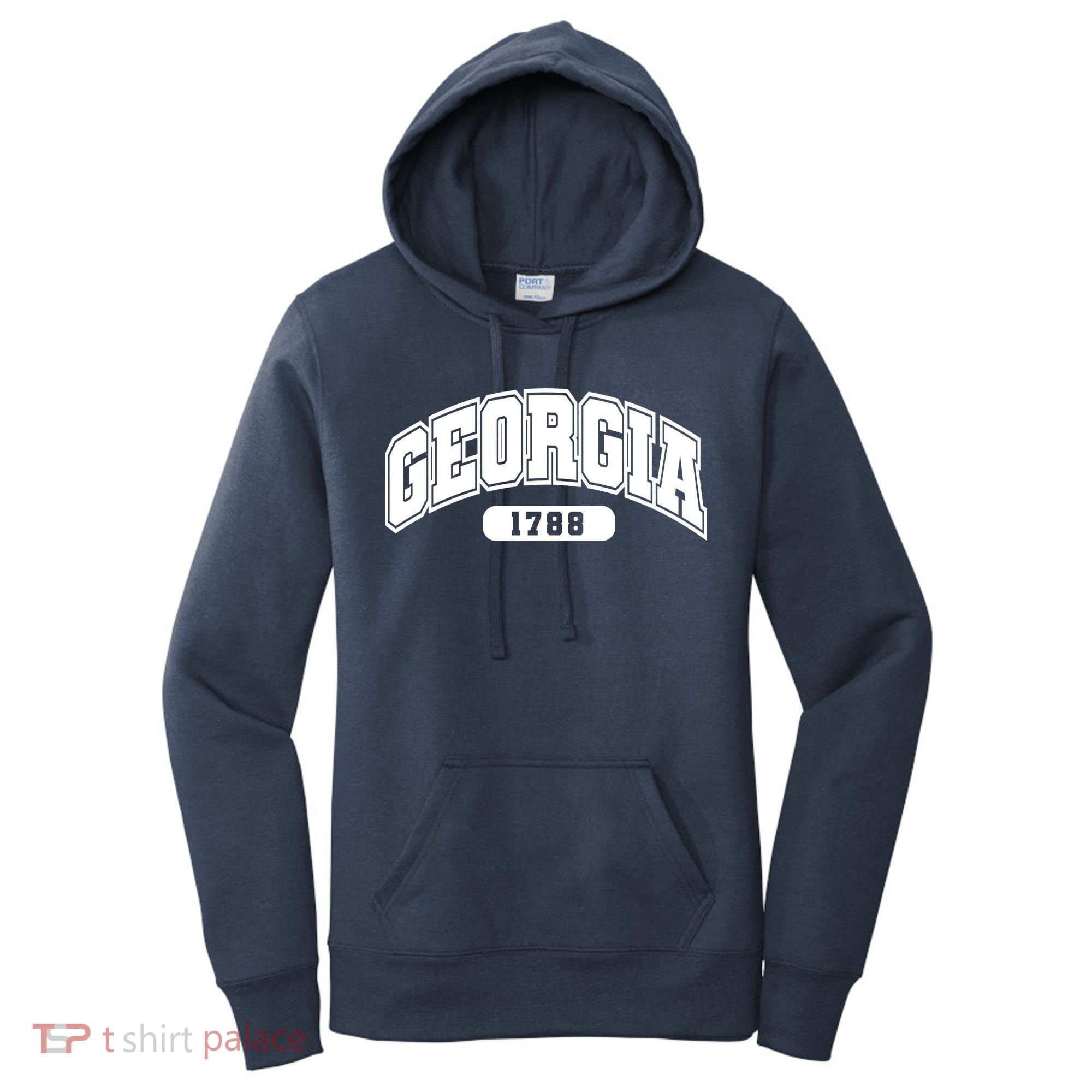 Georgia Collegiate Style 1788 Women's Hoodie