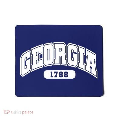Georgia Collegiate Style 1788 Mousepad