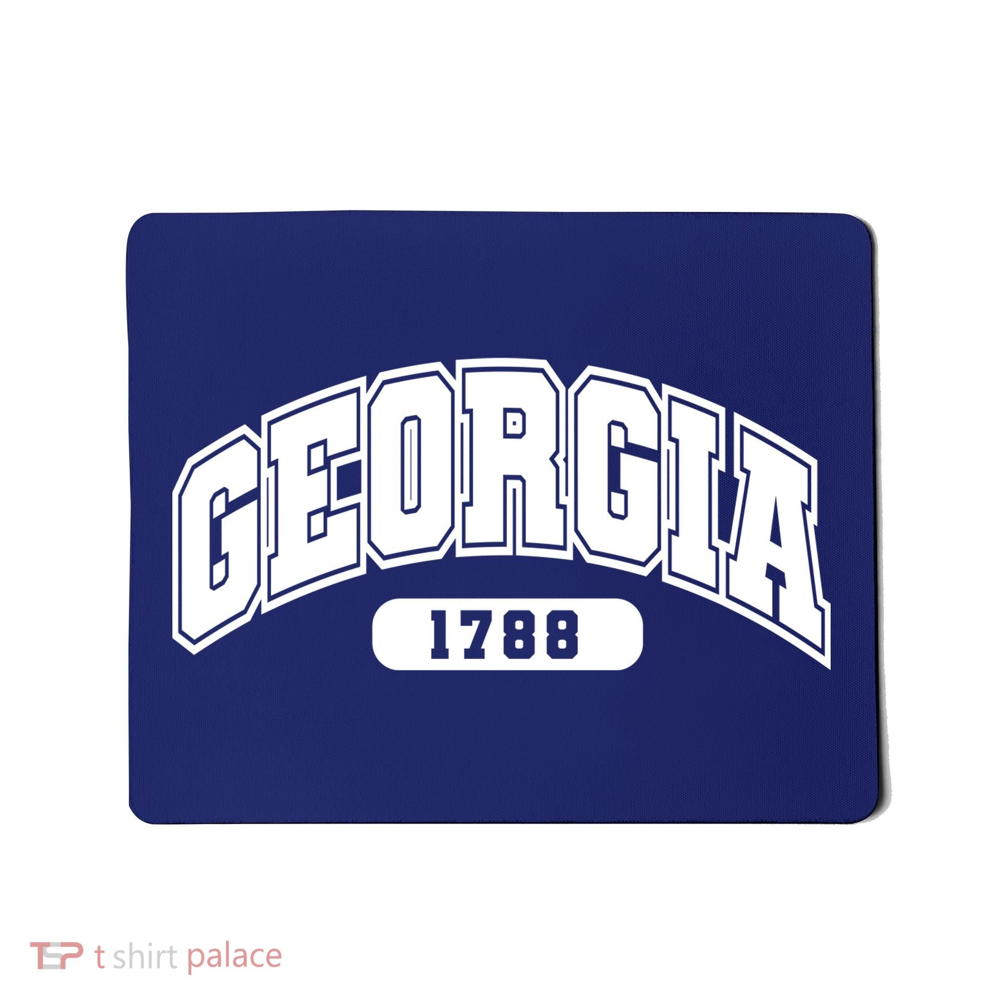 Georgia Collegiate Style 1788 Mousepad