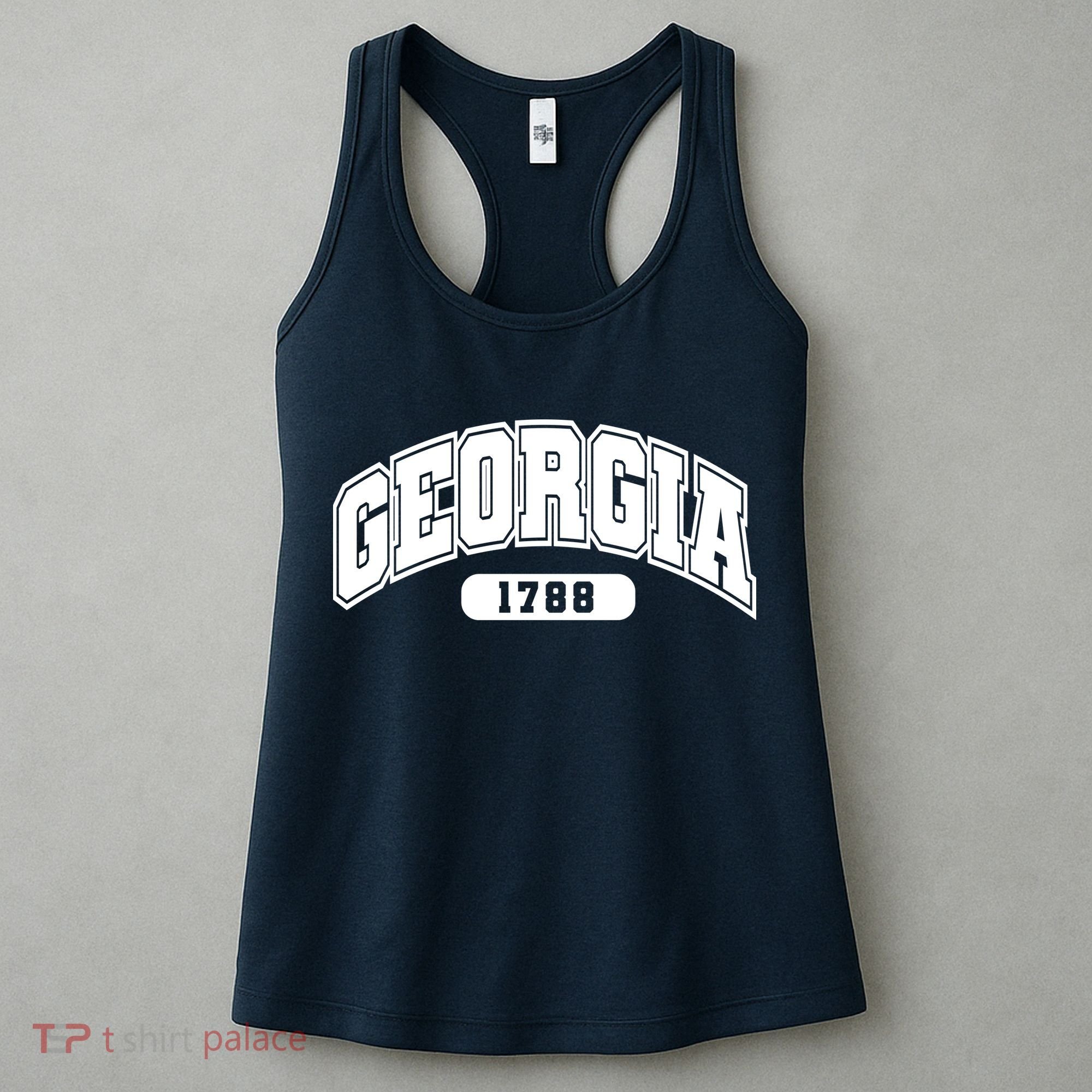 Georgia Collegiate Style 1788 Women's Tank Top