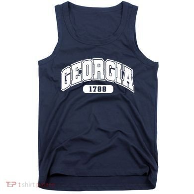 Georgia Collegiate Style 1788 Tank Top