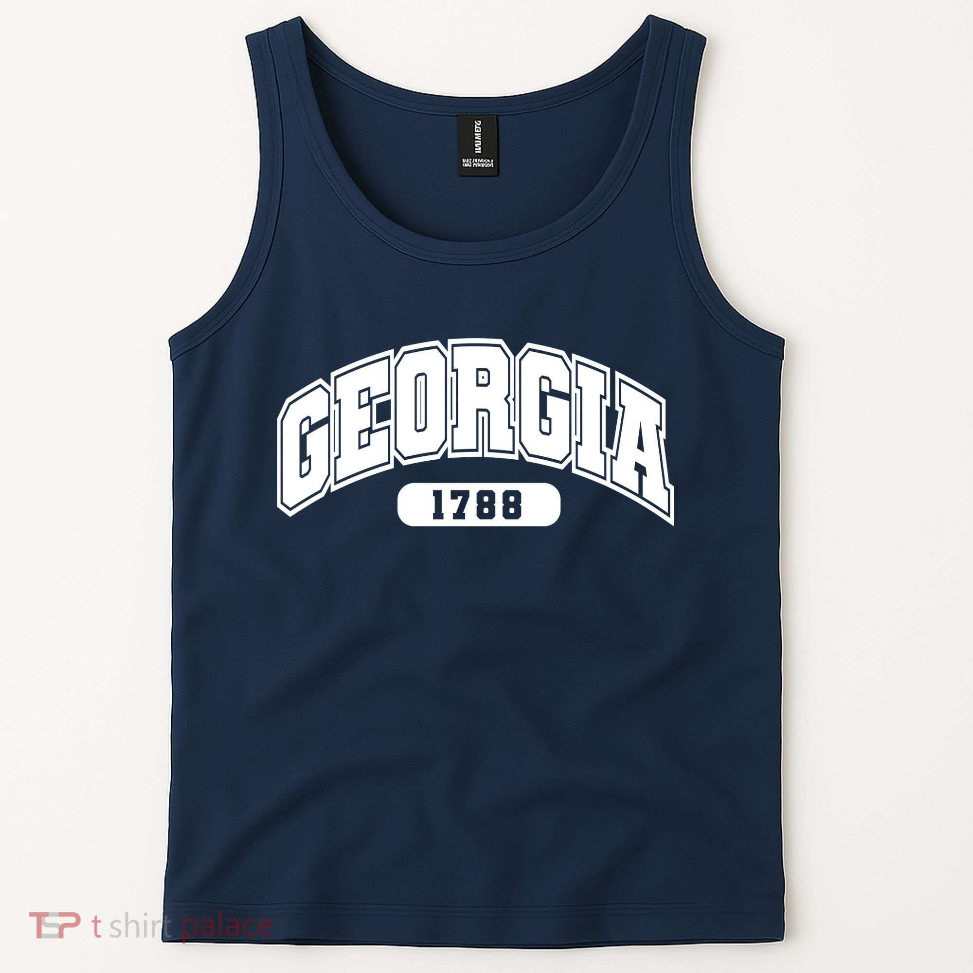 Georgia Collegiate Style 1788 Tank Top