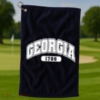 Georgia Collegiate Style 1788 Golf Towel thumb 1