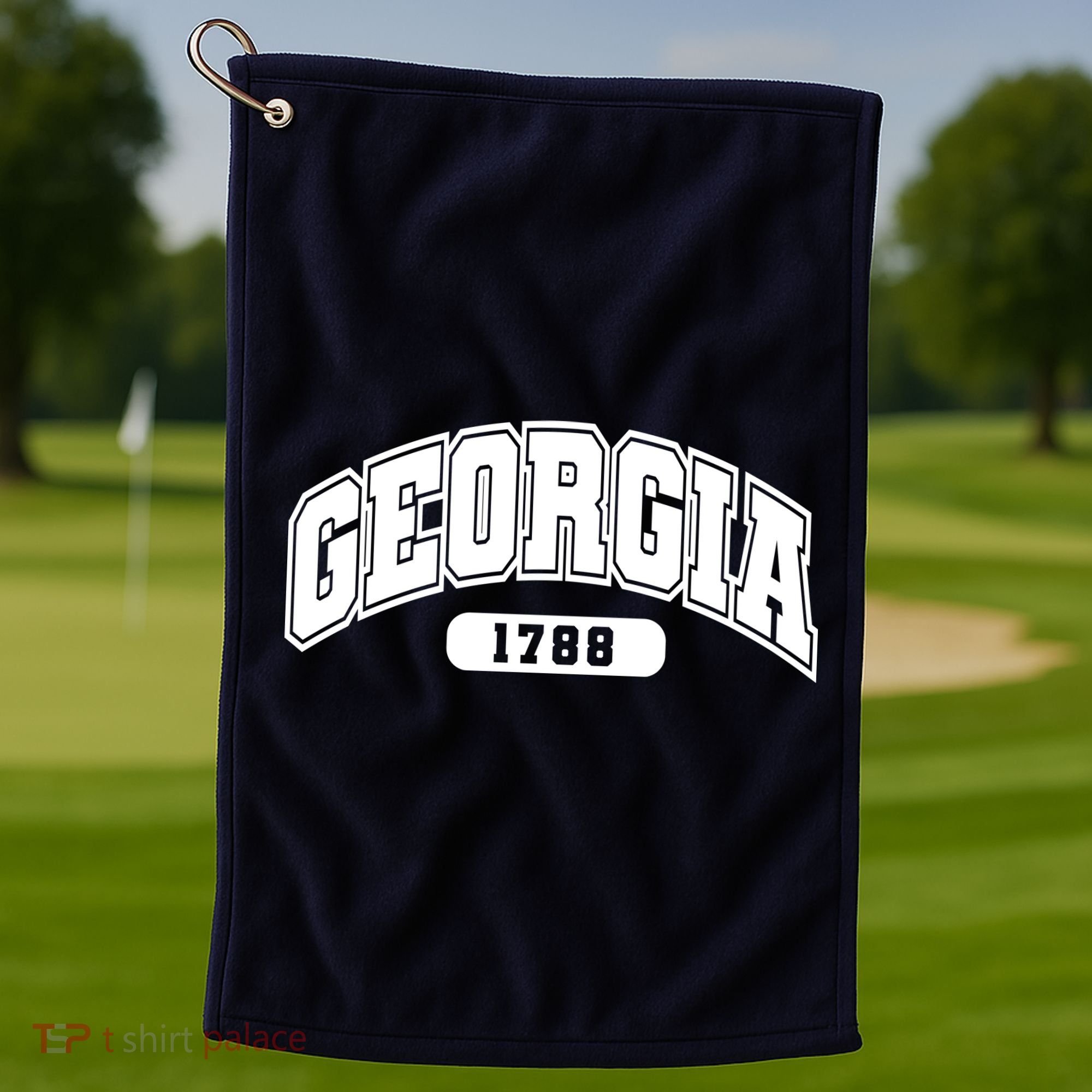Georgia Collegiate Style 1788 Golf Towel
