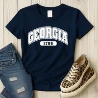 Georgia Collegiate Style 1788 Women's T-Shirt thumb 3