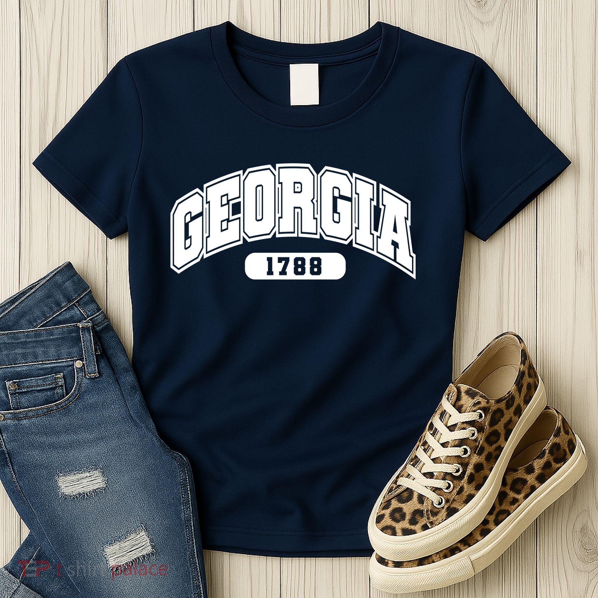 Georgia Collegiate Style 1788 Women's T-Shirt