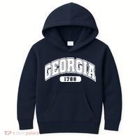 Georgia Collegiate Style 1788 Kids Hoodie thumb 0