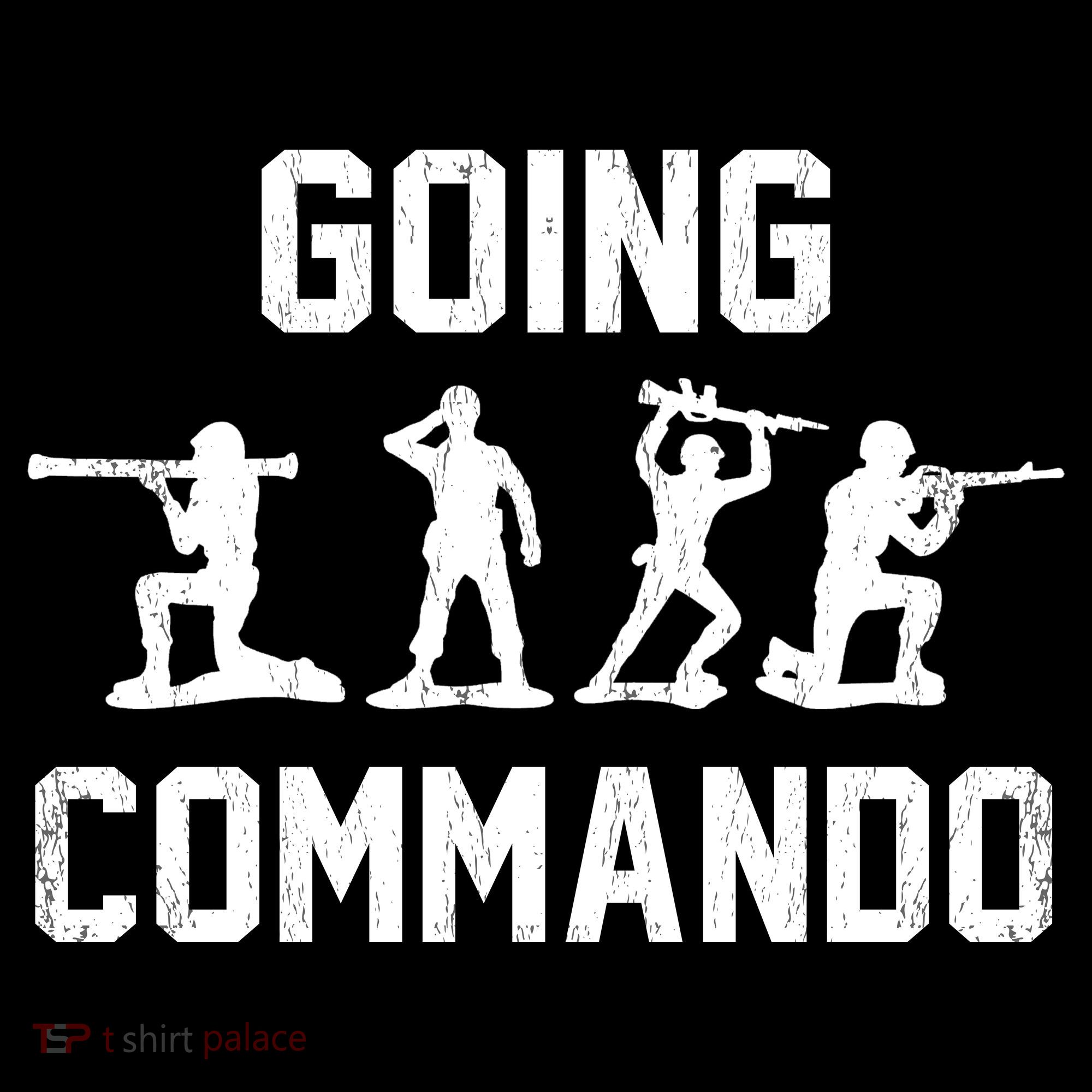 Going Commando Sarcastic Army Bucket Hat
