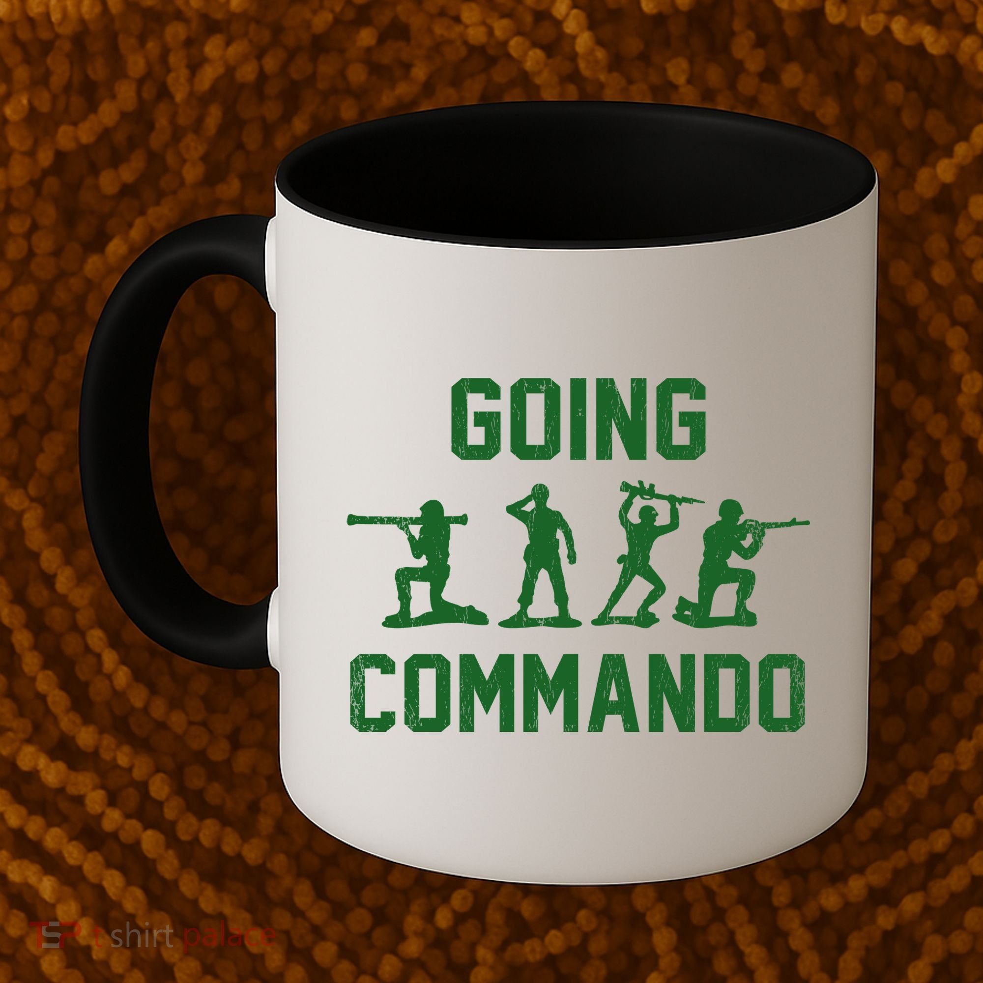 Going Commando Sarcastic Army Coffee Mug