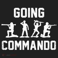 Going Commando Sarcastic Army Tumbler thumb 3