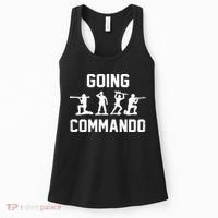 Going Commando Sarcastic Army Women's Tank Top thumb 0