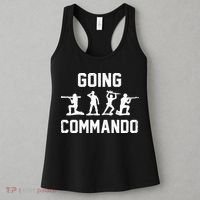 Going Commando Sarcastic Army Women's Tank Top thumb 3