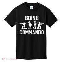Going Commando Sarcastic Army Kids T-Shirt thumb 0