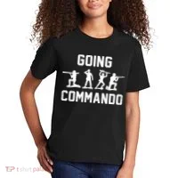 Going Commando Sarcastic Army Kids T-Shirt thumb 2