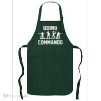 Going Commando Sarcastic Army Apron thumb 0