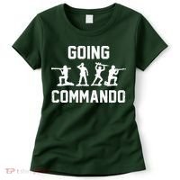 Going Commando Sarcastic Army Women's T-Shirt thumb 0