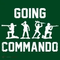 Going Commando Sarcastic Army Kids Hoodie thumb 2