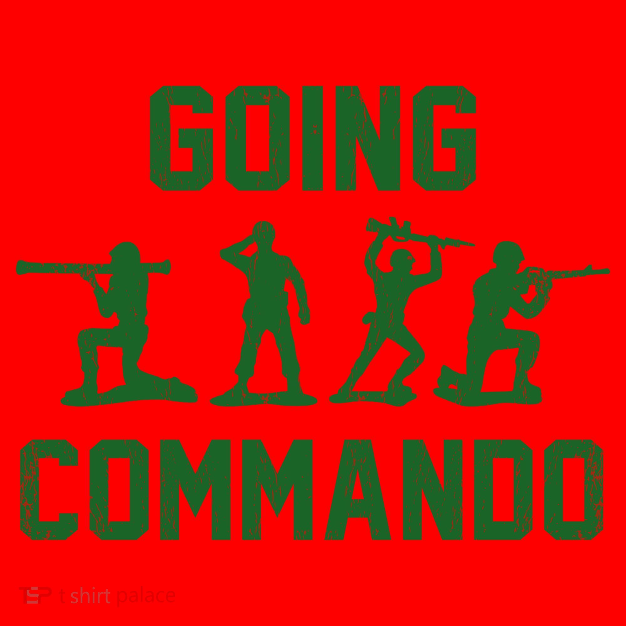 Going Commando Sarcastic Army Santa Hat
