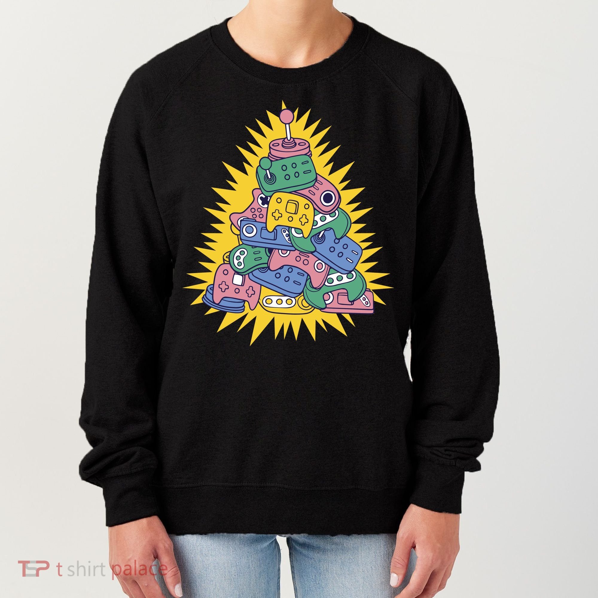 Gaming Christmas Tree Women's Sweatshirt