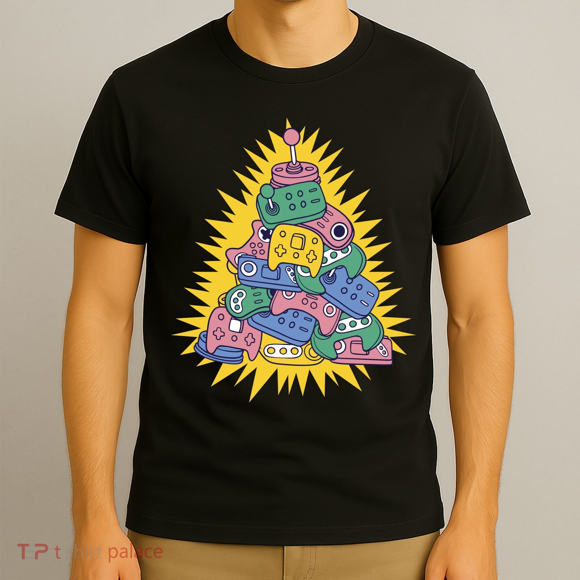 Gaming Christmas Tree T-Shirt
