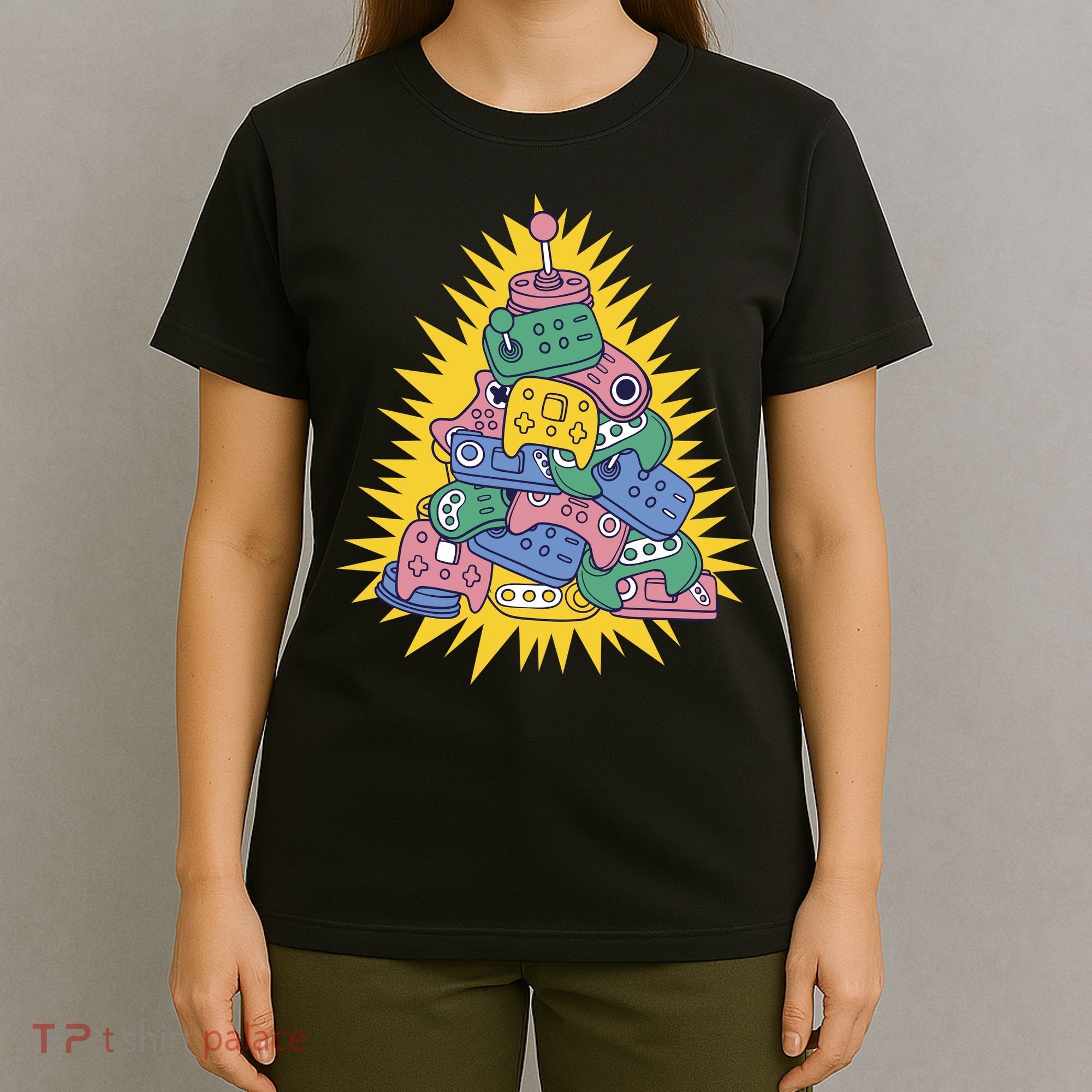Gaming Christmas Tree T-Shirt