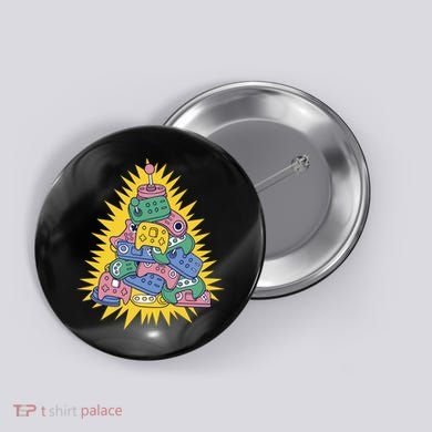 Gaming Christmas Tree Button